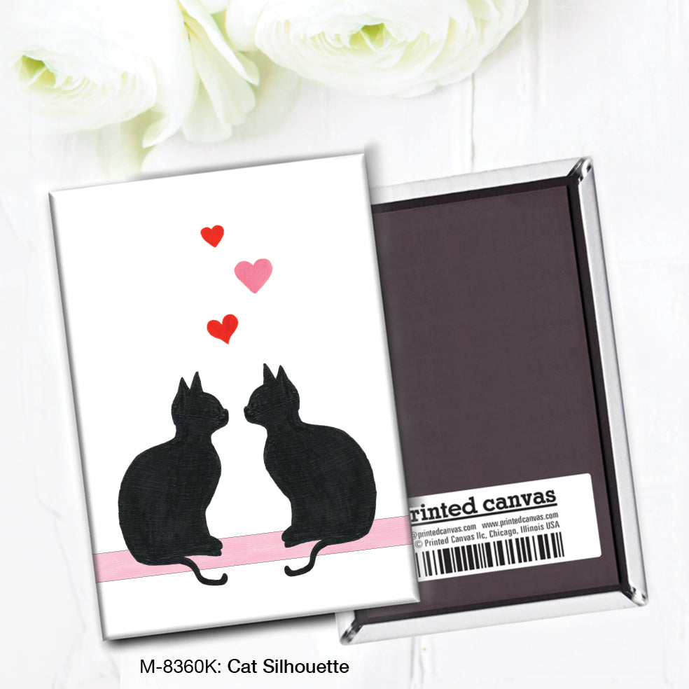 Cat Silhouette, Magnet (M-8360K)