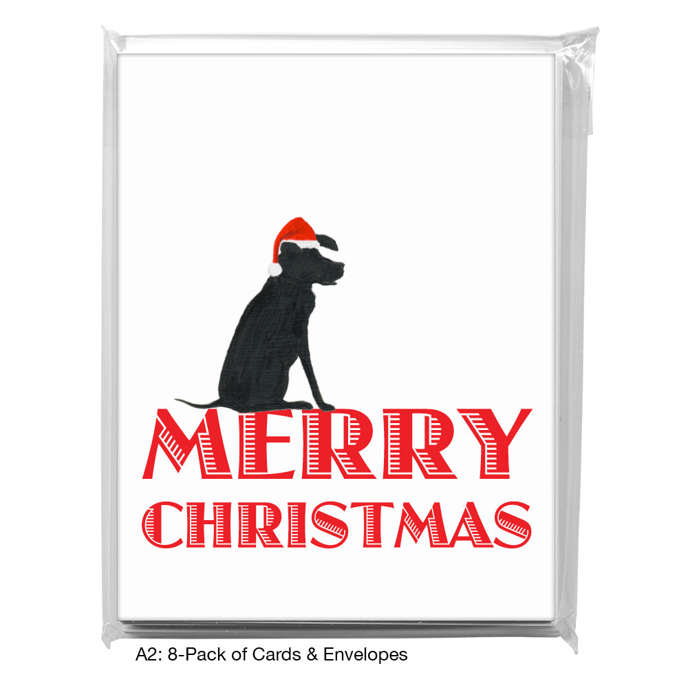Dog Silhouette, Greeting Card (8361E)