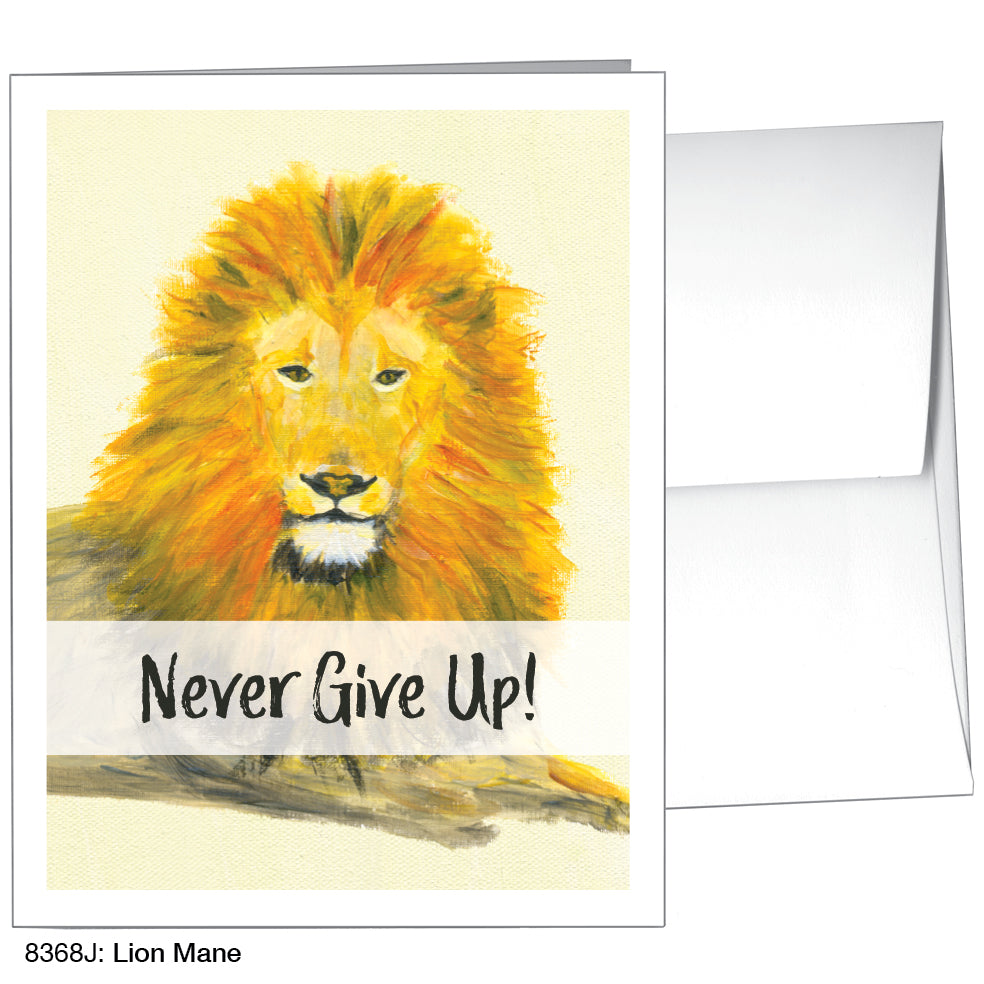 Lion Mane, Greeting Card (8368J)