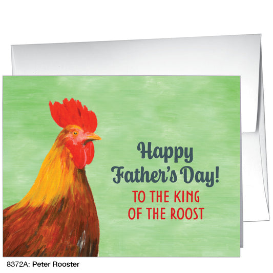Peter Rooster, Greeting Card (8372A), A2 Card, printedcanvas.com
