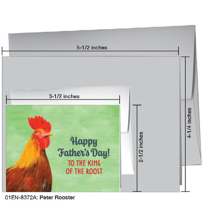 Peter Rooster, Greeting Card (8372A)