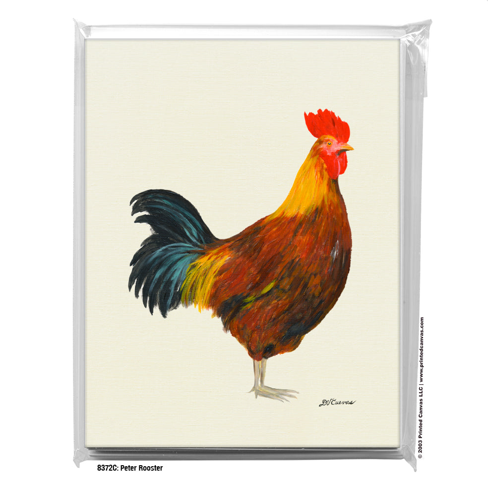 Peter Rooster, Greeting Card (#8372C)