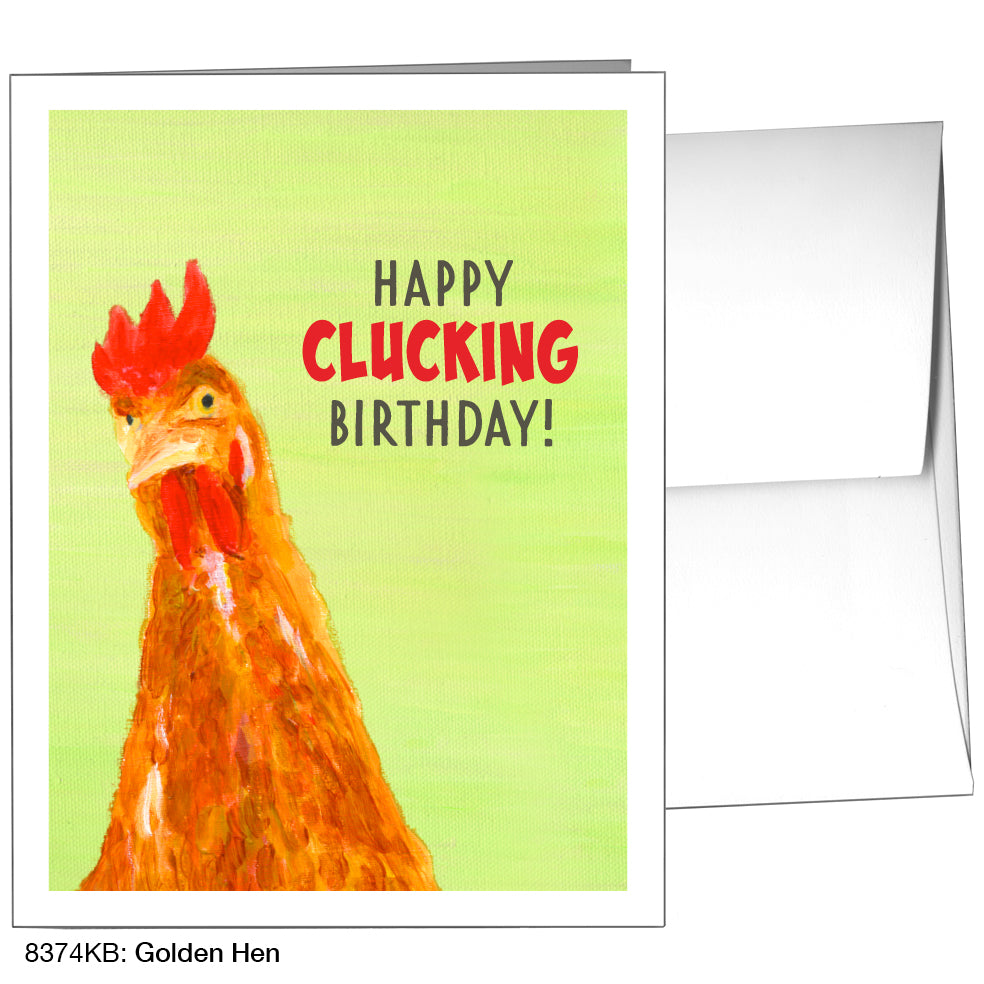 Golden Hen, Greeting Card (8374KB)