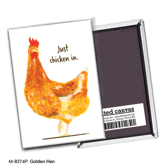 Golden Hen, Magnet (8374P)