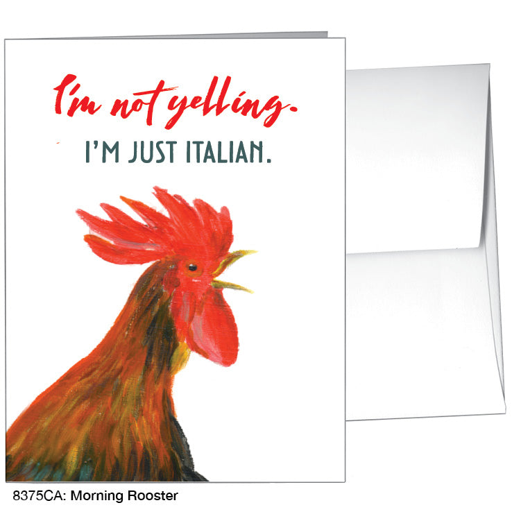Morning Rooster, Greeting Card (8375CA)