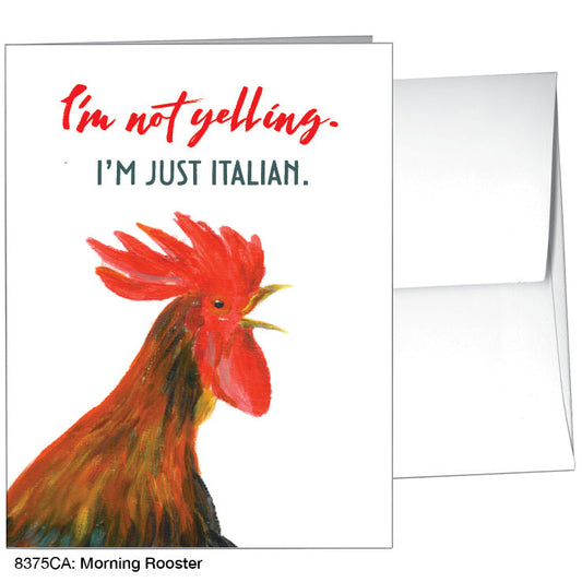 Morning Rooster, Greeting Card (8375CA)