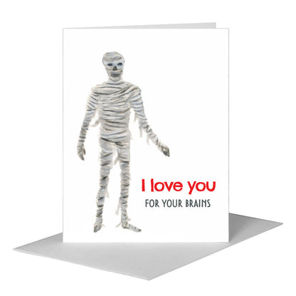 Mummy, Greeting Card (#8376C) A2 Card Front, www.printedcanvas.com