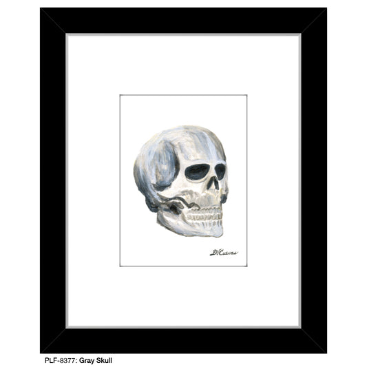 Gray Skull, Print (#8377)