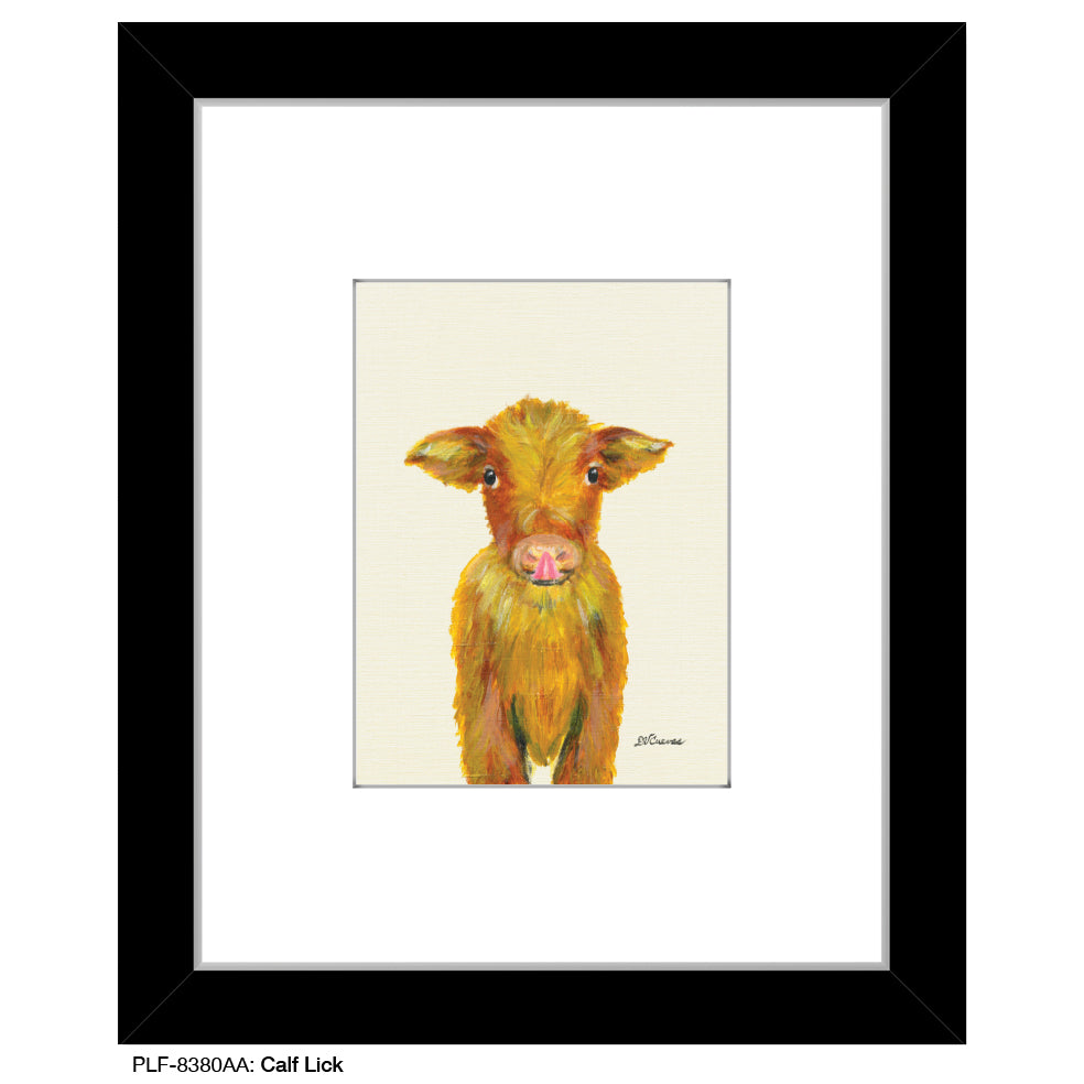 Calf Lick, Print (#8380AA)