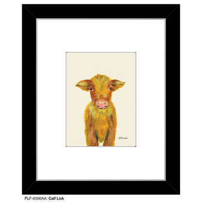 Calf Lick, Print (#8380AA)