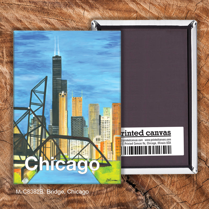 Bridge, Chicago, Magnet (8382B)
