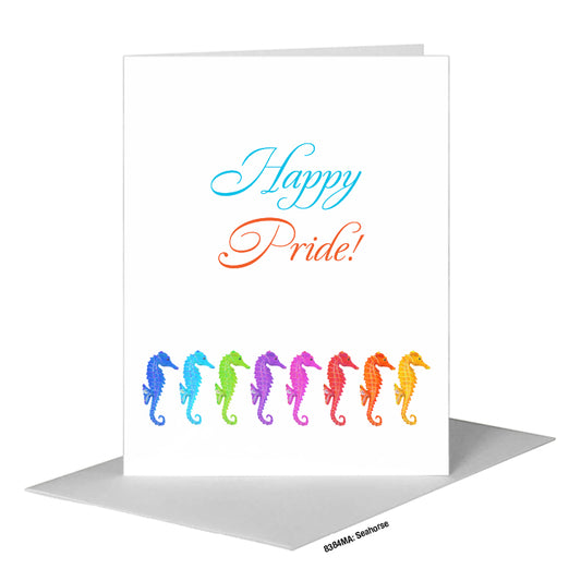 Seahorse, Greeting Card (#8384MA)