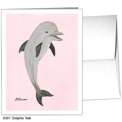 Dolphin Talk, Greeting Card (8387)