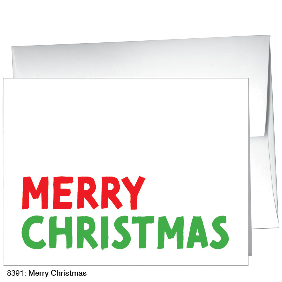 Merry Christmas, Greeting Card (8391)