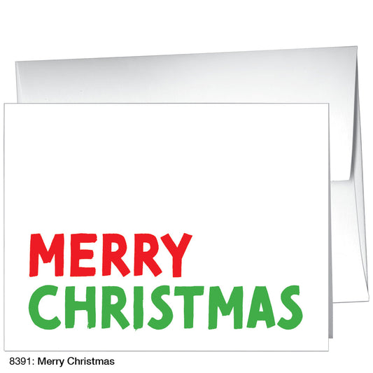Merry Christmas, Greeting Card (8391D), A2 Card, printedcanvas.com