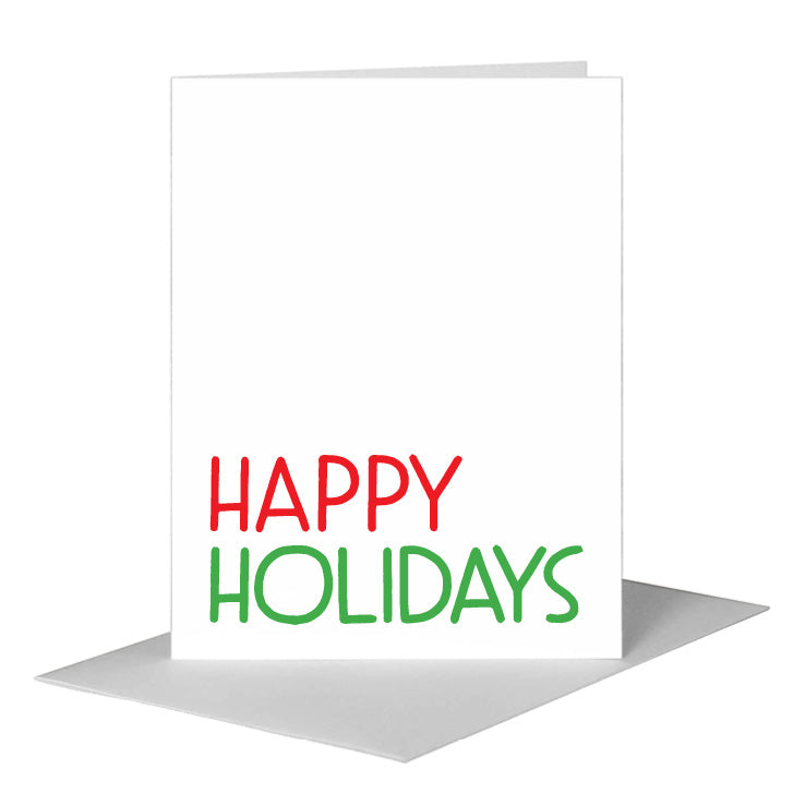Merry Christmas, Greeting Card (#8391BA) A2 Card Front, www.printedcanvas.com