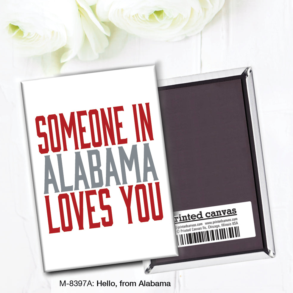 Hello, from Alabama, Magnet (M-8397A)