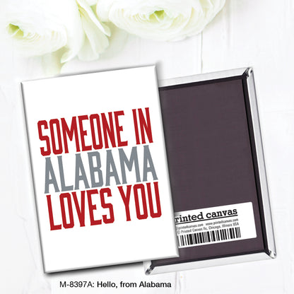 Hello, from Alabama, Magnet (M-8397A)