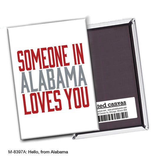 Hello, from Alabama, Magnet (M-8397A)