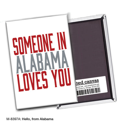Hello, from Alabama, Magnet (M-8397A)