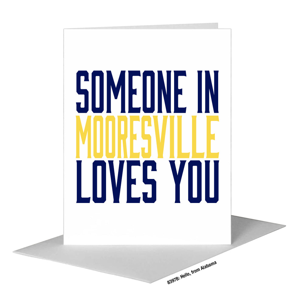 Hello, from Alabama, Greeting Card (#8397B)