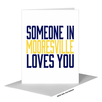 Hello, from Alabama, Greeting Card (#8397B), A2 Card Front, www.printedcanvas.com