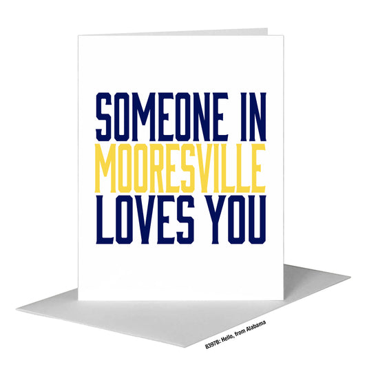 Hello, from Alabama, Greeting Card (#8397B)