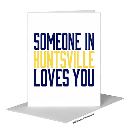 Hello, from Alabama, Greeting Card (#8397C)