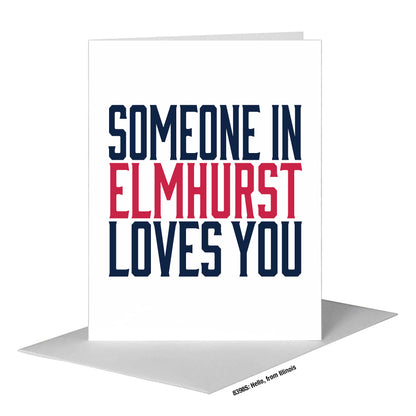 Hello, from Illinois, Greeting Card (#8398S)