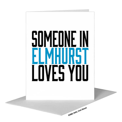 Hello, from Illinois, Greeting Card (#8398S)