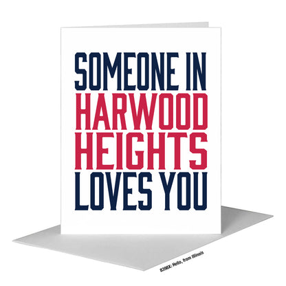 Hello, from Illinois, Greeting Card (#8398X)