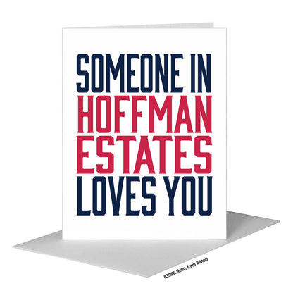 Hello, from Illinois, Greeting Card (#8398Y)