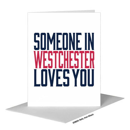 Hello, from Illinois, Greeting Card (#8398ZH)