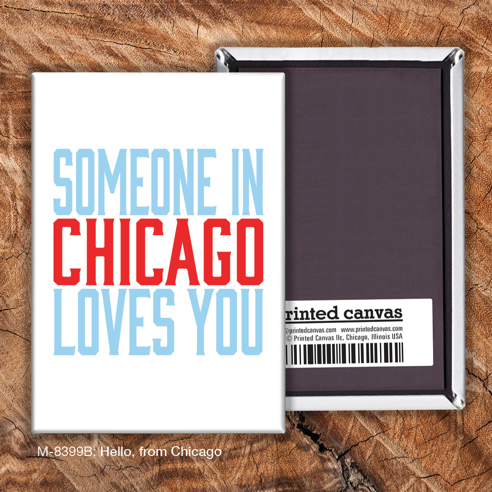 Hello, from Chicago, Magnet (M-8399B)