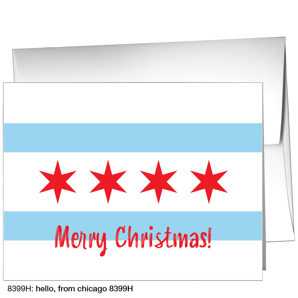 Hello, From Chicago, Greeting Card (8399H)