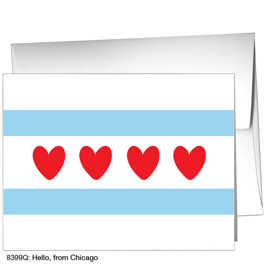 Hello, From Chicago, Greeting Card (8399Q)