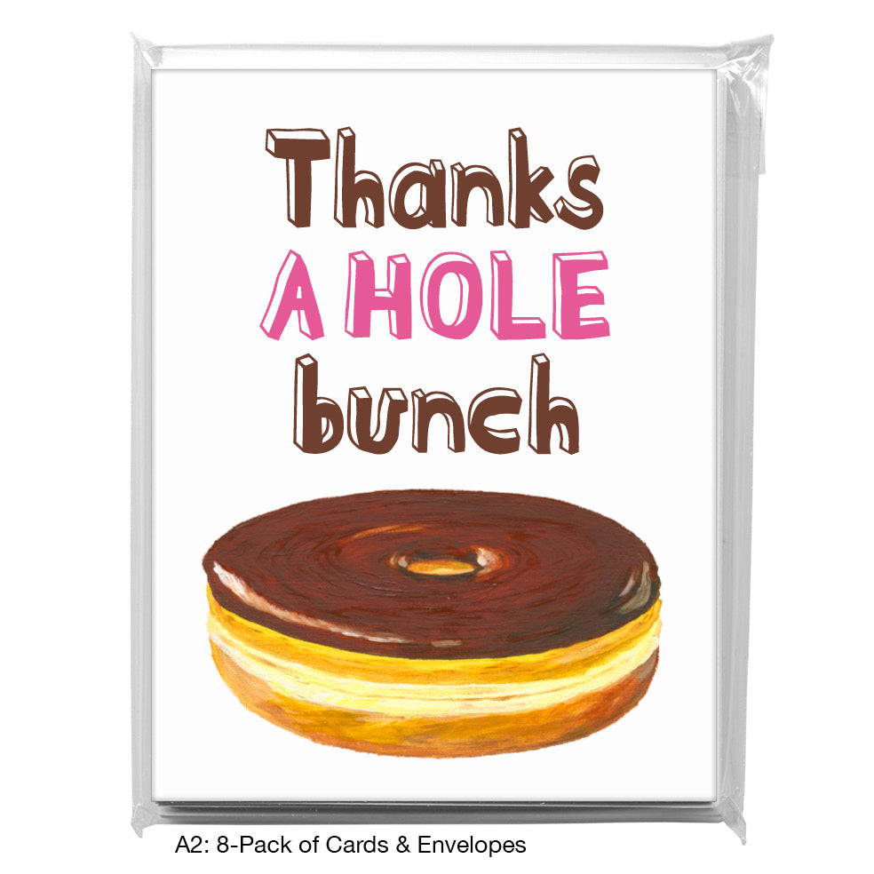 Chocolate Donut, Greeting Card (8400A)
