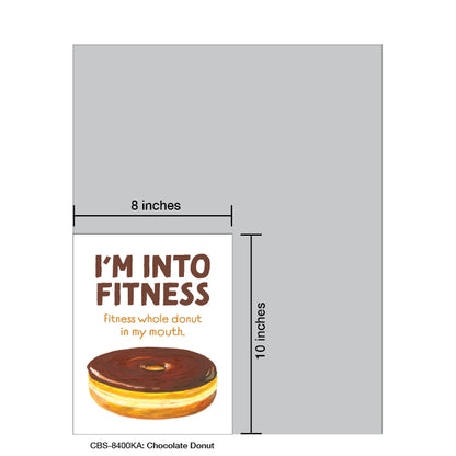 Chocolate Donut, Card Board (8400KA)