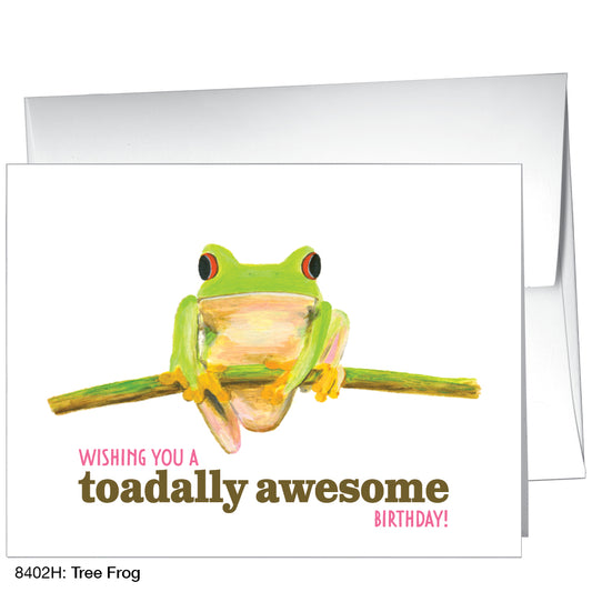 Tree Frog, Greeting Card (8402H)
