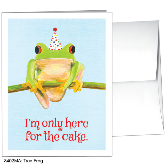 Tree Frog, Greeting Card (8402MA)