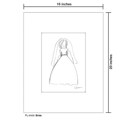 Bride, Print (#8406)