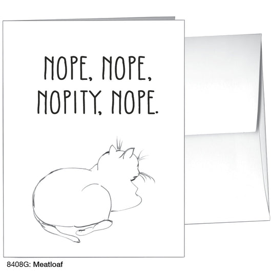 Meatloaf, Greeting Card (8408G), A2 Card Front, www.printedcanvas.com