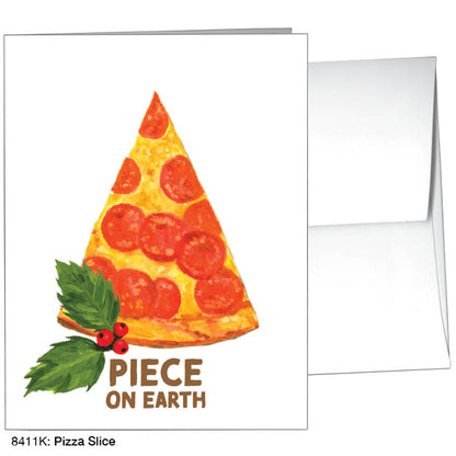 Pizza Slice, Greeting Card (#8411K), A2 Card, www.printedcanvas.com