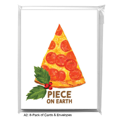 Pizza Slice, Greeting Card (#8411K), 8-Pack, www.printedcanvas.com