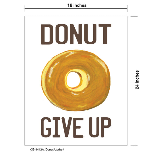 Donut Upright, Card Board (8412A)