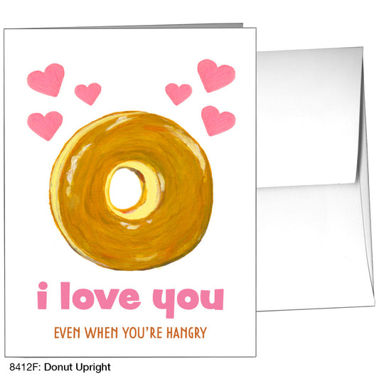 Donut Upright, Greeting Card (8412F), A2, printedcanvas.com