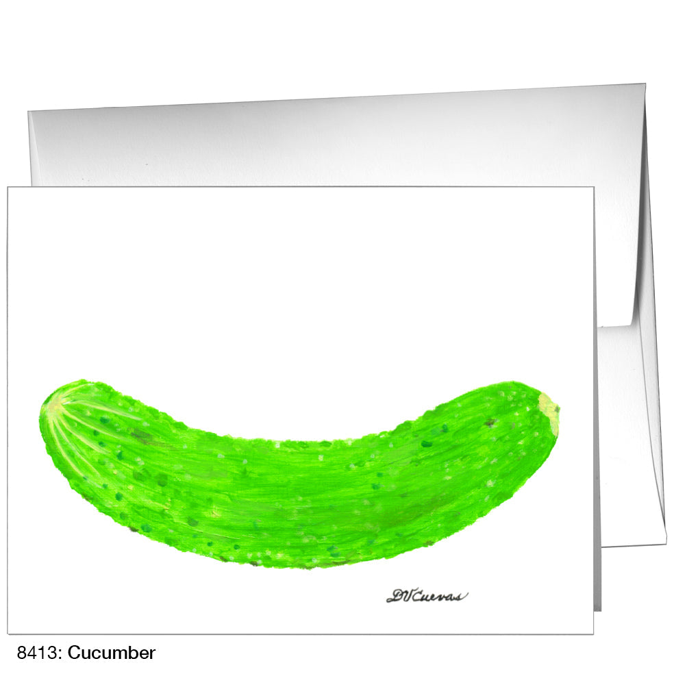 Cucumber, Greeting Card (8413), A2, printedcanvas.com