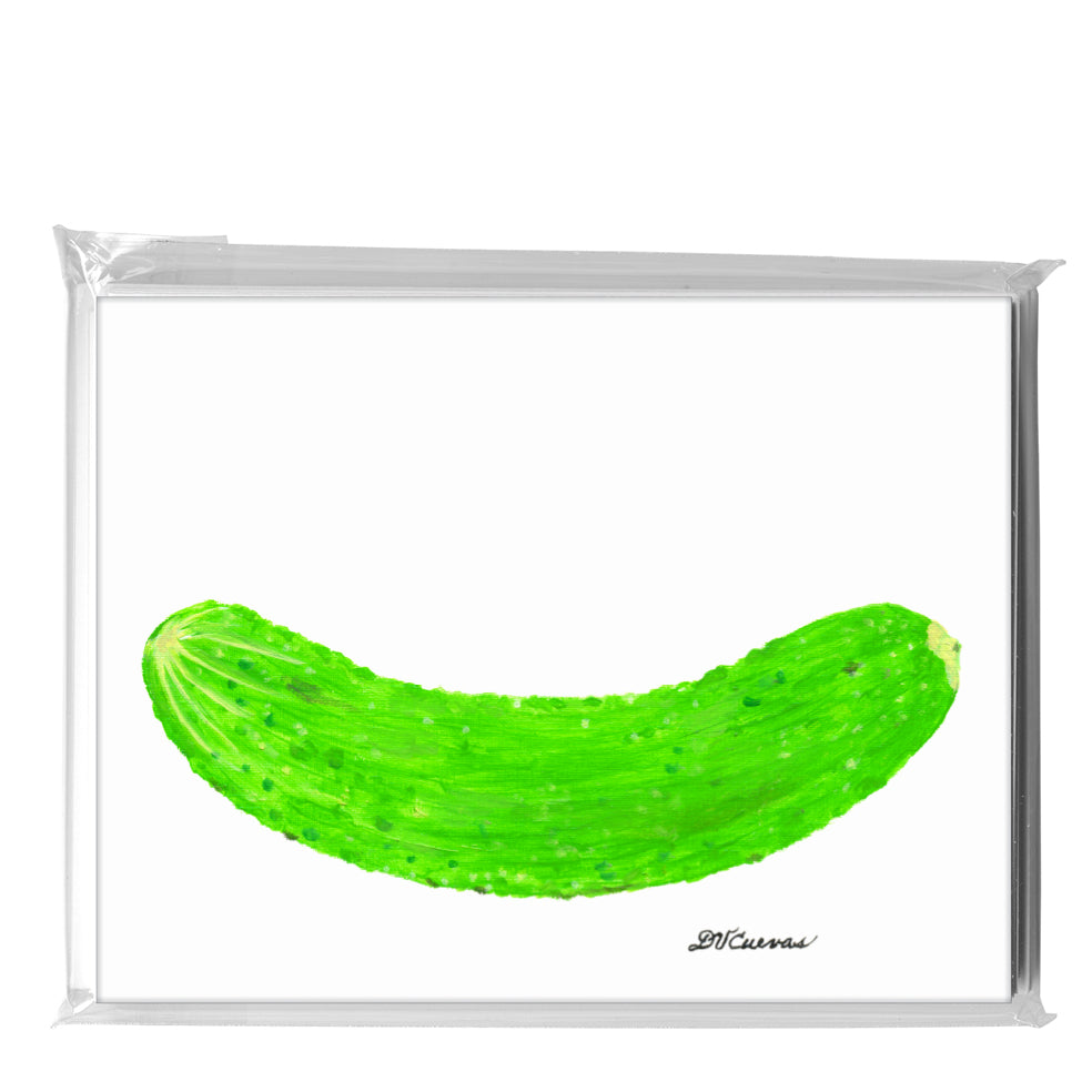Cucumber, Greeting Card (8413), A2 8-Pack, printedcanvas.com