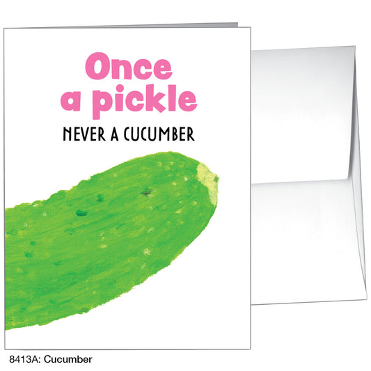 Cucumber, Greeting Card (#8413A)