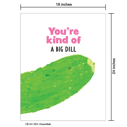 Cucumber, Card Board (8413DA)